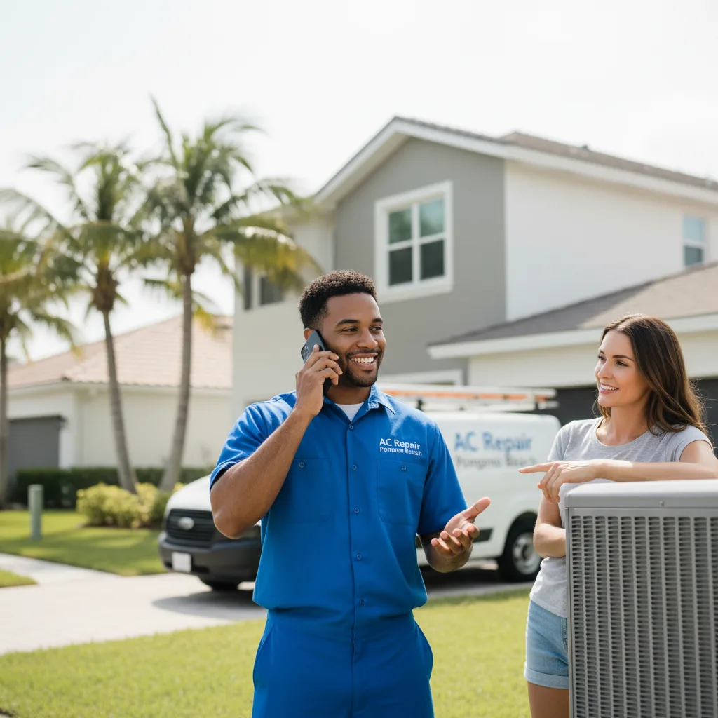 AC Repair Pompano Beach customer support in Haven